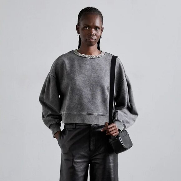 99% NEW SANDRO SWEATER, SIZE 1 - Picture 1 of 10